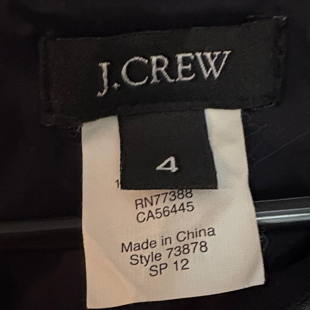 J. Crew Lilian Watercolor Short-Sleeve Sheath Dress - Picture 4 of 8